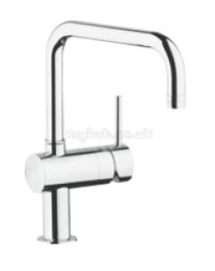 Grohe Kitchen Brassware -  Grohe Minta 32488 Curved Spout Sink Mixer 32488000