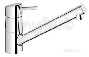 Grohe Tec Brassware -  Grohe 32659001 Mono Sink Mixer