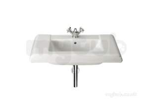 Roca Sanitaryware -  New Classical 750mm One Tap Hole Basin White