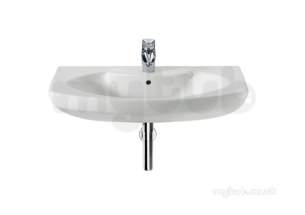 Roca Sanitaryware -  Roca Senso 800mm One Tap Hole Basin White