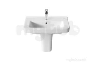 Roca Sanitaryware -  Roca Dama-n Semi Pedestal White 337781000