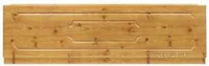 Eastbrook Baths -  Sherwood Original 1700 Front Bath Panel Antique Pine 34.0046