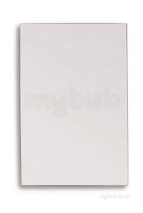 Delabie Accessories and Miscellaneous -  Delabie Unbreakable Bathroom Mirror 10x385x485 Mirror Pol St Steel