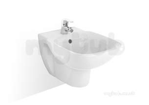 Roca Sanitaryware and Accessories -  Roca Debba Wall Hung Bidet White