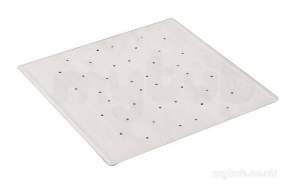 Delabie Showers -  Delabie Non Slip Shower Mat White Rubber