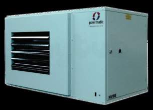 Powrmatic Oil and Gas Fired Air Heaters -  Powrmatic Nv60f Gas Unit Heater 60kw Green