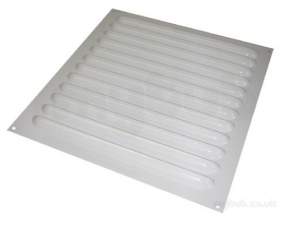 Passive Ventilation Grilles -  Stadium 11 Inch X11 Inch Aluminium Grille Bm461/w