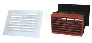 Passive Ventilation Grilles -  Stadium 9x 6 Inch Wall Setw/o Cowl Bm420