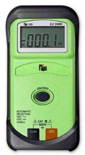 Test Products International Detectors -  Tpi 100 Ez Multimeter Digital Palm Size