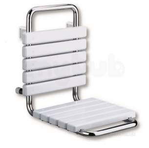 Delabie Showers -  Delabie Removable Slatted Shower Seat