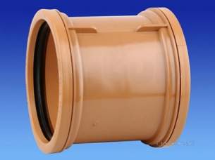 Osma Below Ground Drainage -  3d205 Osma 82mm D/s Pipe Coupler