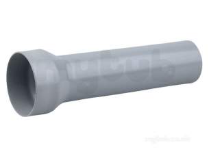 Osma Above Ground Drainage -  3s134g Grey Osma 82mm Conn Ci Spigot