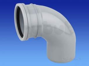 Osma Above Ground Drainage -  3s161g Grey Osma 82mm 92.5d Bend