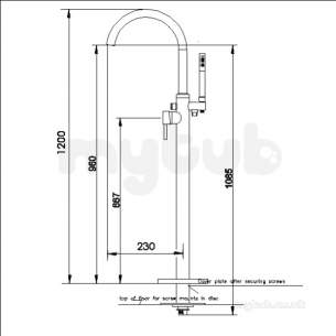 Eastbrook Brassware -  Eastbrook Tec Single Lever Mono Bsm Ch