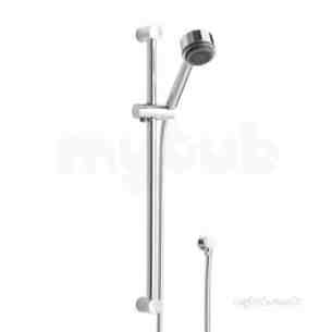 Eastbrook Brassware -  Adjustable Slide Rail Kit Chrome 4.5784