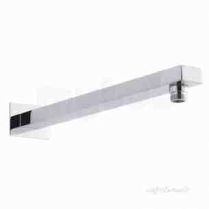 Eastbrook Brassware -  Rectangular Shower Arm (35 X 20 X 355) Chrome 4.5957