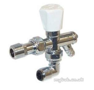 Pegler Mercia Radiator Valves -  Mercia 15mm Rad Valve Lsdo Pf Elb Con Cp