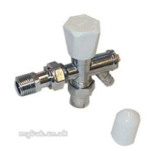 Pegler Mercia Radiator Valves -  Mercia 15mm Rad Valve Lsdo Pf Str Con Cp