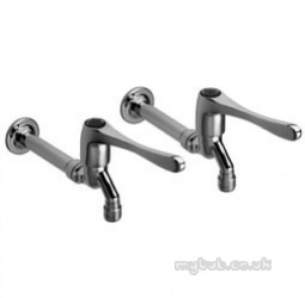 Pegler Healthcare Brassware -  Kliniklene 361007 1/2 Inch Bibtap And Ext Hot