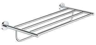 Grohe Tec Brassware -  Grohe Essentials Multi Bath Towel Rack 40800001