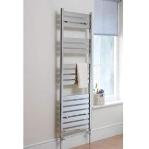 Eastbrook Towel Rails -  Staverton 600x600 Chrome 41.0133