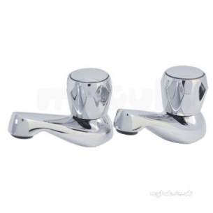 Eastbrook Brassware -  Kenton Bath Taps Chrome 41.2004