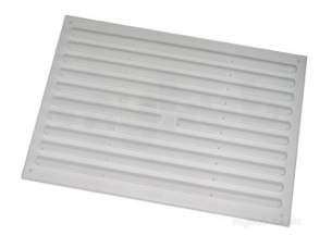 Passive Ventilation Grilles -  Airflow Rvh96 9 Inch X6 Inch Plastic Vent White