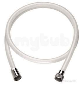 Delabie Accessories and Miscellaneous -  Delabie Flexible White Pvc Hose Ff1/2 Inch L0.80m