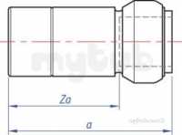 Tectite Classic -  Pegler Yorkshire Tect Clsc T6 Reducer 22x18