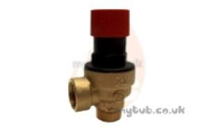 Ideal Domestic Boiler Spares -  Ideal 004164 1/2inch Safety Relief Prv