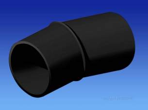 Wavin Blue and Black Large Bore Pipe -  200x22d Hppe11black Mit Bnd 33201520