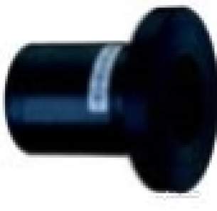 Plasson Electrofusion Fittings -  Black Ef Spigot Flange Adaptor 90 49027