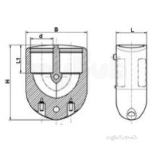 Plasson Electrofusion Fittings -  Plasson 25mm Ef Elbow 180 Deg 490900025