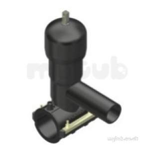 Plasson Electrofusion Fittings -  Black Ef Tapping Valve 63-50 49540