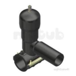 Plasson Electrofusion Fittings -  Black Ef Tapping Valve 63-63 49540