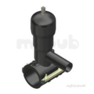 Plasson Electrofusion Fittings -  Black Ef Tapping Valve 75-40 49540