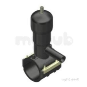 Plasson Electrofusion Fittings -  Black Ef Tapping Valve 90-32 49540