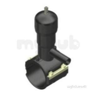 Plasson Electrofusion Fittings -  Black Ef Tapping Valve 110-32 49540