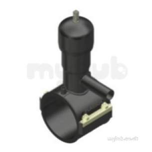 Plasson Electrofusion Fittings -  Black Ef Tapping Valve 125-32 49540