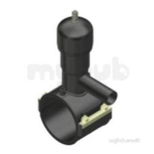 Plasson Electrofusion Fittings -  Black Ef Tapping Valve 125-40 49540