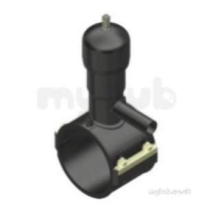 Plasson Electrofusion Fittings -  Black Ef Tapping Valve 140-32 49540