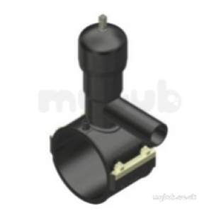 Plasson Electrofusion Fittings -  Black Ef Tapping Valve 140-50 49540