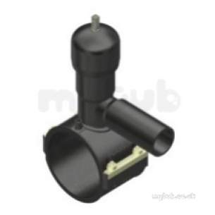 Plasson Electrofusion Fittings -  Black Ef Tapping Valve 140-63 49540