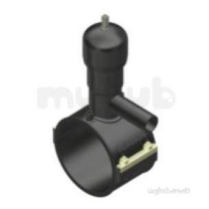 Plasson Electrofusion Fittings -  Black Ef Tapping Valve 160-40 49540