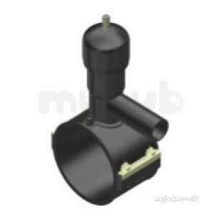 Plasson Electrofusion Fittings -  Black Ef Tapping Valve 160-50 49540