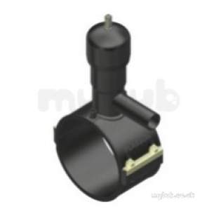 Plasson Electrofusion Fittings -  Black Ef Tapping Valve 180-40 49540