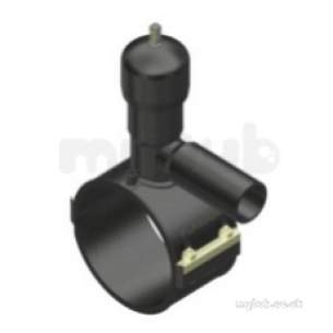 Plasson Electrofusion Fittings -  Black Ef Tapping Valve 180-63 49540