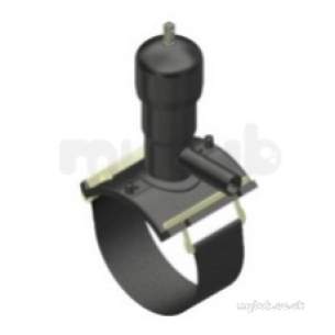 Plasson Electrofusion Fittings -  Black Ef Tapping Valve 200-32 49540