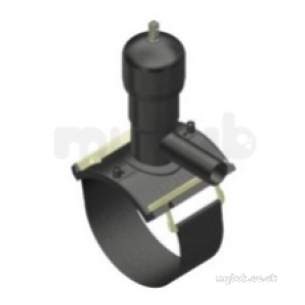 Plasson Electrofusion Fittings -  Black Ef Tapping Valve 200-40 49540