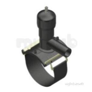 Plasson Electrofusion Fittings -  Black Ef Tapping Valve 200-50 49540